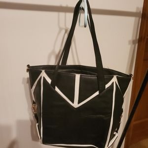 Black Large Tote Bag